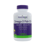 Omega-3 Fish Oil Natrol, 1000 мг, 150 шт., Лимон (Срок вышел!)